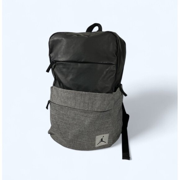 Nike Air Jordan Jumpman Black/Gray Backpack Mens Laptop Storage Gym School